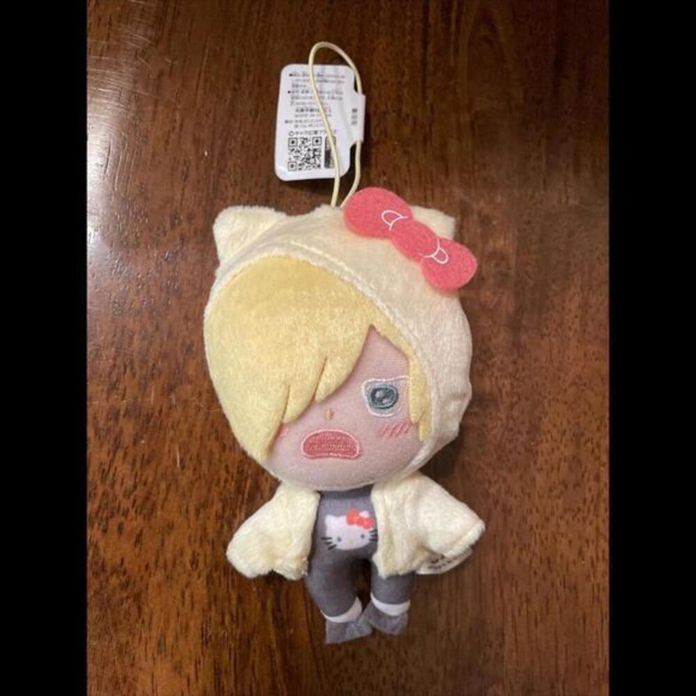 Yuri on Ice X Sanrio 5” Yuri Plisetsky X Hello‎ Kitty Plush